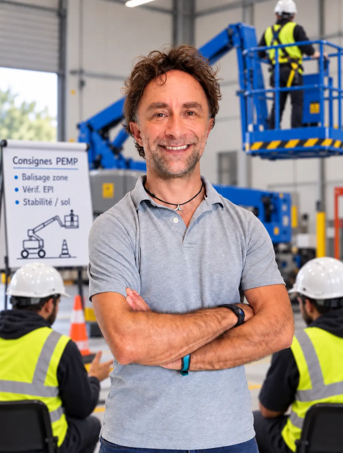 Antoine Milgram, formateur à la conduite en sécurité